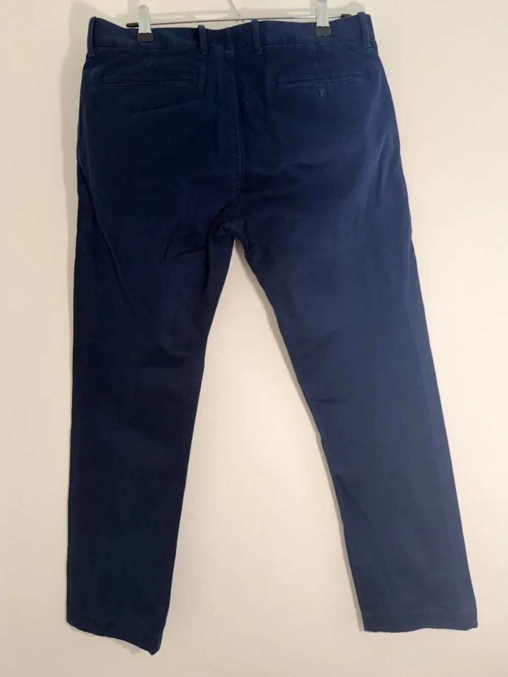 J.Crew 484 Slim Stretch Chino Pants Navy Blue W32 L32 Classic Preppy Mens